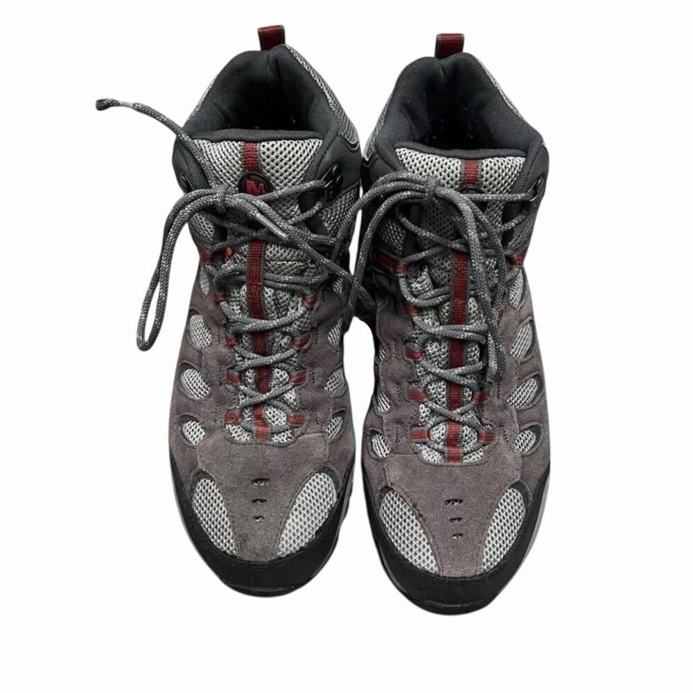 Merrell Hiking Boots Shoes Size 10 Men’s Castle Rock Outdoor Regular Toe